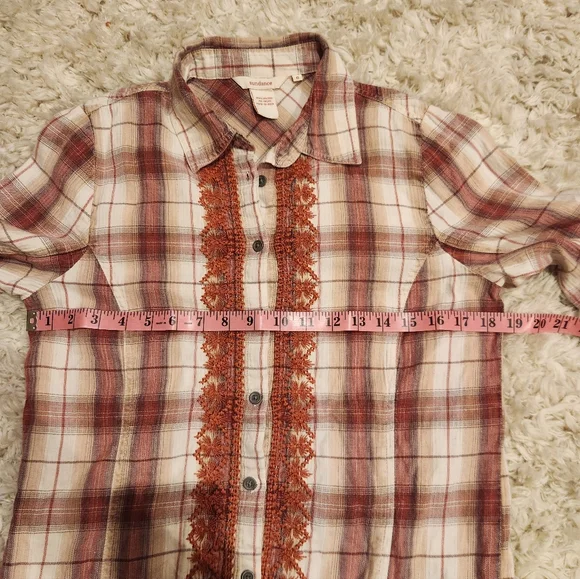 Sundance plaid blouse - Picture 11 of 13